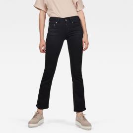 G-star Jeans Midge Mid Waist Bootcut 27 Pitch Black