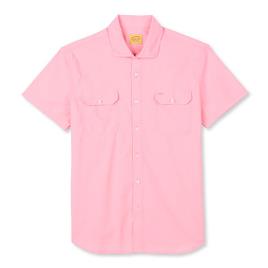 Camisa Manga Curta Coaro M Rose Chambray