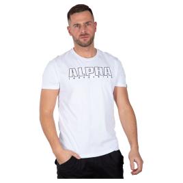 Camiseta De Manga Curta Embroidery Heavy M White