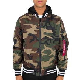 Casaco Ma-1 Tt Defense Camo S Woodland Camo 65
