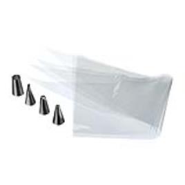 KIT 20UD MANGUEIRA DESCARTÁVEL E 4 BICOS