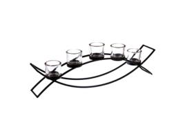 PORTA VELAS TEALIGHT 55X13.5X9CM