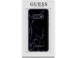 Carcasa  para Samsung G970 Galaxy S10e Licencia Guess Mármol Negro