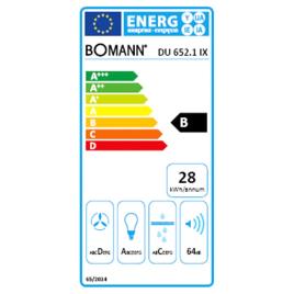 Bomann Capuz Decorativo Du 652.1 Ix 60 Cm One Size Silver