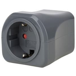 Brennenstuhl Conjunto De Adaptador De Viagem De 7 Peças One Size Black