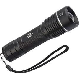 Lanterna Led Com Strobe Recarregável