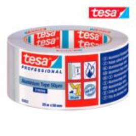 Fita de alumínio PRO  PRATA 25MX50MM