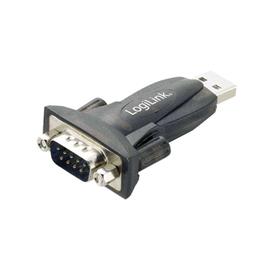 Adaptador Usb Para Porta Série Sub-D 9 Pinos Macho Logilink