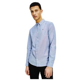 Camisa Manga Comprida Slim Stretch Oxford S Twilight Navy
