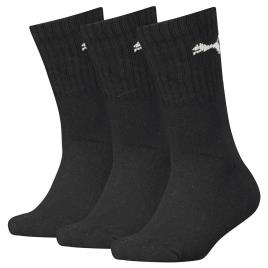 Meias Sport 3 Pares EU 31-34 Black