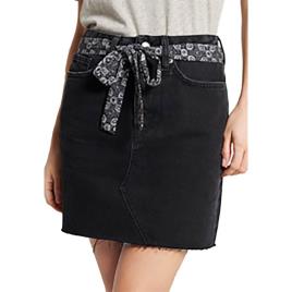Saia Denim Mini 26 Jessy Black Vintage