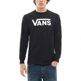 Vans Camiseta De Manga Comprida Classic M Black-White