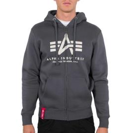 Basic Zip M Greyblack