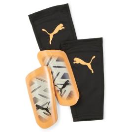Puma Espinilleras Ultra Flex L Neon Citrus / Diamond Silver / Puma Black
