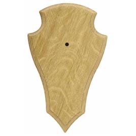 Roe Er Trophy Plate Oak De 2 19 x 12 cm Light Brown