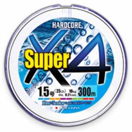 Trançado Hardcore Super X4 300 M 0.170 mm Multicolour