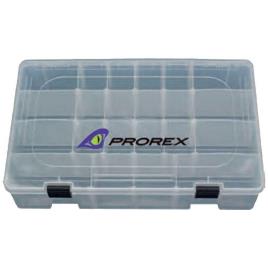 Prorex Tackle Box 2 360 x 225 x 85 mm White / Transparent