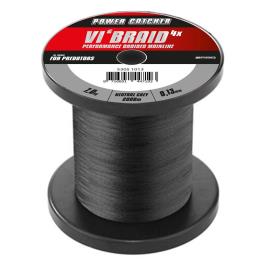 Vi Linha Trançada 2000 M 0.160 mm Grey