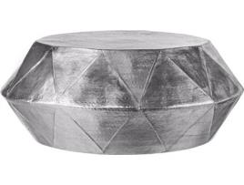 Mesa de Centro  Bordeaux Alumínio Prateado (73 x 28.5 cm)