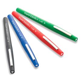 Paper Mate Flair M 0.7 Mm 4 Unidades One Size Black / Blue / Red / Green