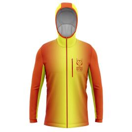 Moletom Zip Completo Sport L Yellow