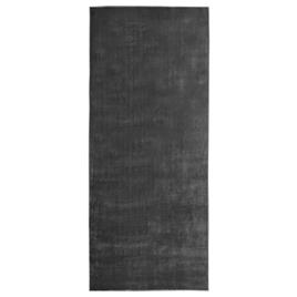 Tapete/passadeira Lavável Poliéster 80x200 cm Antracite