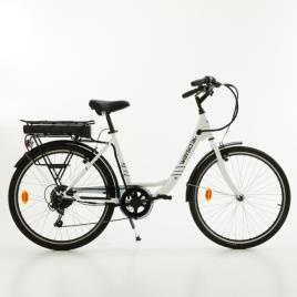 Bicicleta Eléctrica De Cidade  Everyway E50 26 Branca (bateria Incluída)'