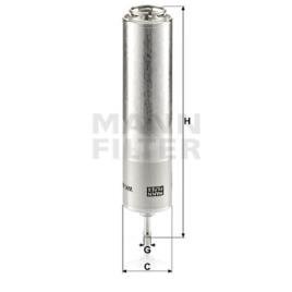 Filtro De Combustível  Wk5001