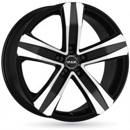 Jante  Stone 5 T 7,5x18 5x108 Et45 63.4 Preta
