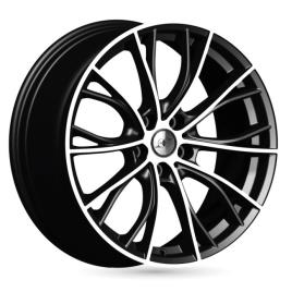 Jante De Alumínio Infiny Individual Spartan 9x18 5x120 Et38 72.6 Hyper Black