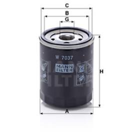 Filtro De Óleo  W7037