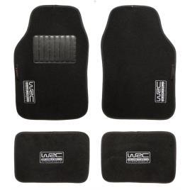 4 Tapetes Universais Alcatifa Wrc Preto