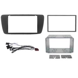 Painel Frontal Autorrádio  2din Preto Ibiza 13-