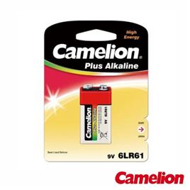Pilha Plus Alcalina 9V/6LR61 700mA 1x Blister CAMELION