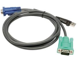 Cabo Kvm Vga Macho / Usb Macho -  Sphd15-g