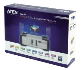 Switch KVM 2 Portas PS/2 - USB - 