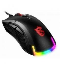 Rato MSI Clutch GM50 RGB Preto