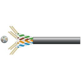 Cabo Utp Network Utp 8x0.204mm² Preto 305m