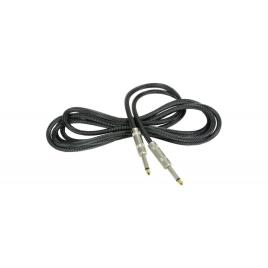 Cabo Jack 6.3mm Para Guitarra Nylon Preto 3m