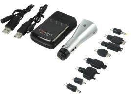 Carregador De Baterias Ni-Mh Aaa + 8 Adap Telemóvel + Usb