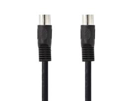 Cabo De Áudio Din  Din 5 Pinos Macho - Din 5 Pin.
