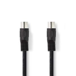 Cabo De Áudio Din  Din 5 Pinos Macho - Din 5 Pin.