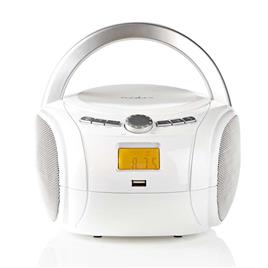 Rádio Portátil FM/CD/AUX/USB/BT Colunas 9W