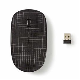 Rato S/ fios 1600 dpi 3 botões Preto