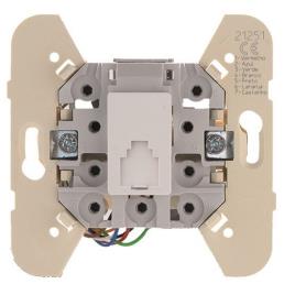 Tomada De Telefone 4c Branco