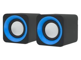 Colunas Blow Ms-23 2-way 3 W Preto E Azul