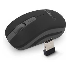 Rato Óptico 800/1200/1600 DPI S/ Fios 2.4GHz Preto/Cinzento