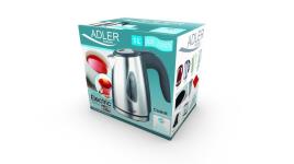 Jarra Eléctrica 1l 1500w Em Inox  Ad1203