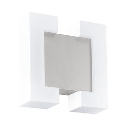 Candeeiro de parede exterior LED SITIA AÇO ZINCO MATE IP44