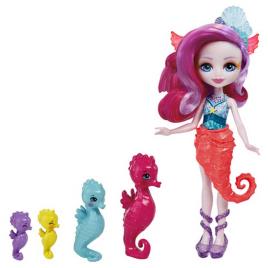 Encantamentos Reais Bonecas Da Família Sedda Seahorse Ocean Kingdom 4 Years Multicolor